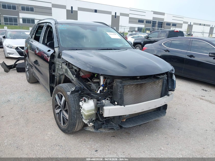 2023 Kia Sorento VIN 5XYRL4LC0PG244537 IAAI salvage auction — FRONT END, Original (Texas), sold $5,550 on 2026-07-21 (photo 6)