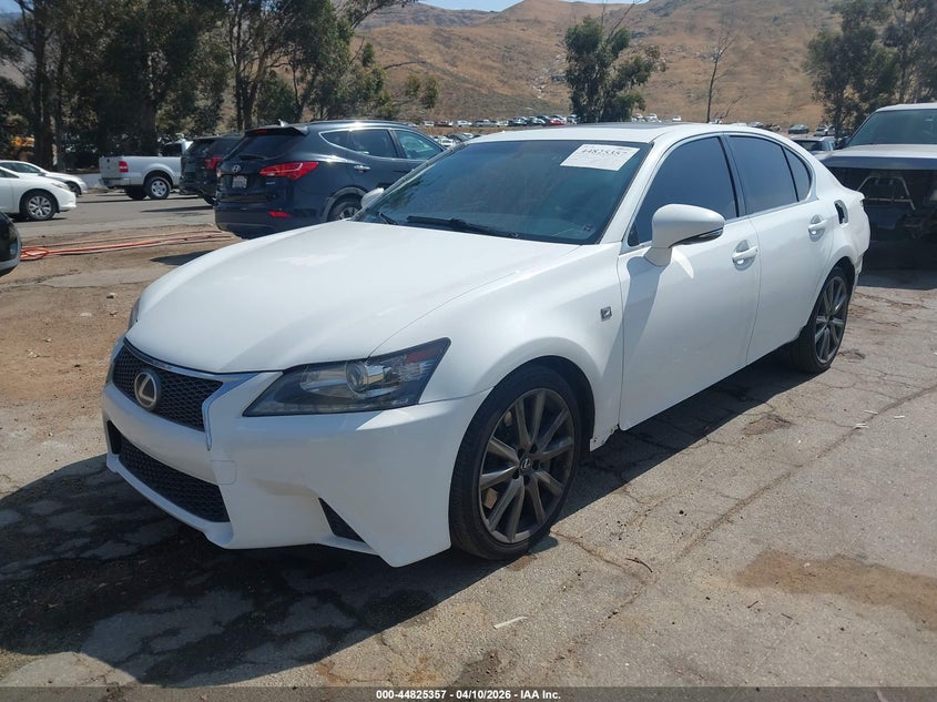 2015 Lexus Gs VIN JTHBE1BL2FA017648 IAAI salvage auction — REAR END, Salvage Title, sold $3,750 on 2026-07-28 (photo 2)