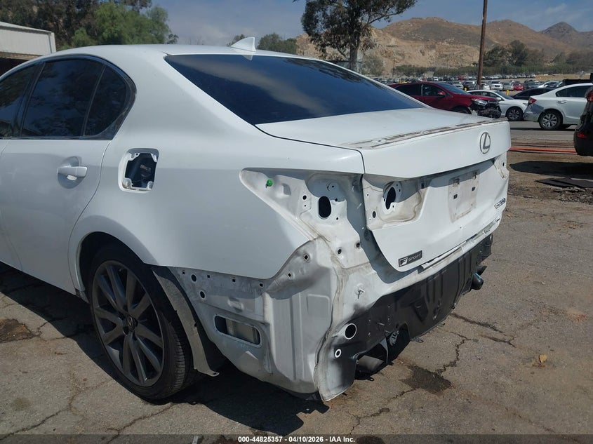 2015 Lexus Gs VIN JTHBE1BL2FA017648 IAAI salvage auction — REAR END, Salvage Title, sold $3,750 on 2026-07-28 (photo 6)
