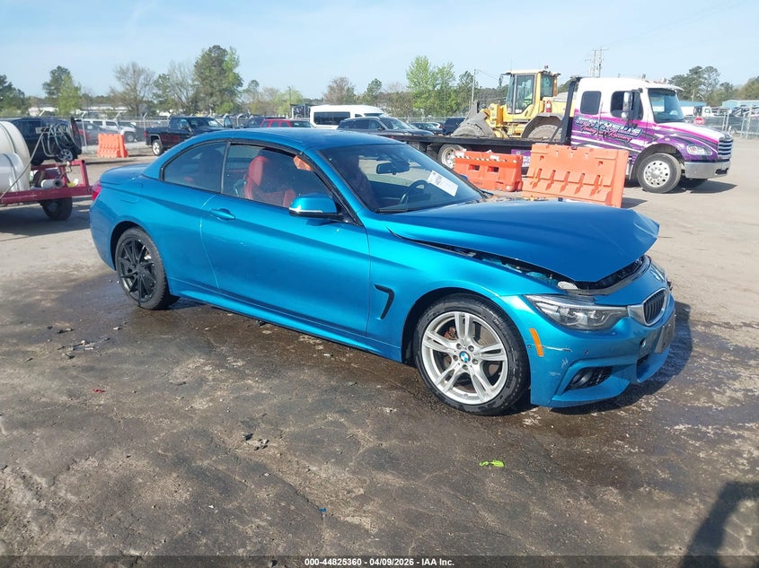 2018 BMW 4er VIN WBA4Z3C56JEC57829 IAAI salvage auction — FRONT END, Salvage (Virginia), sold $7,950 on 2026-07-31 (photo 1)