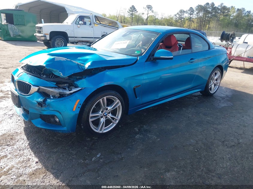 2018 BMW 4er VIN WBA4Z3C56JEC57829 IAAI salvage auction — FRONT END, Salvage (Virginia), sold $7,950 on 2026-07-31 (photo 2)