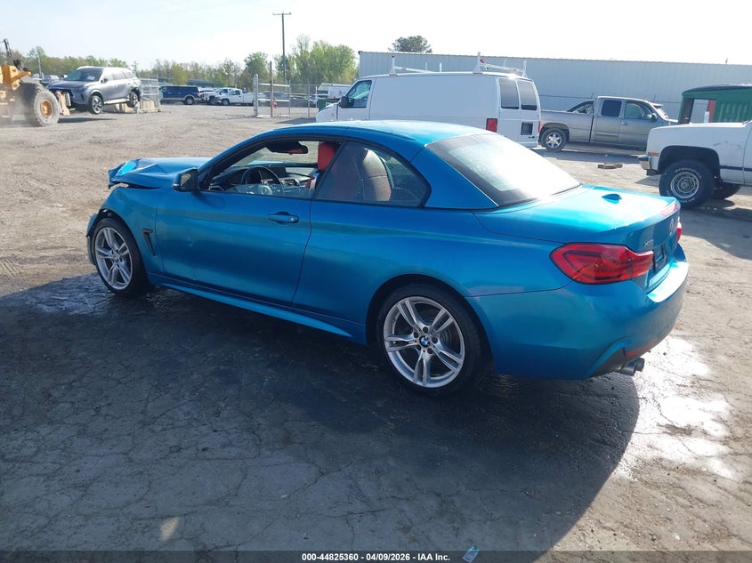 2018 BMW 4er VIN WBA4Z3C56JEC57829 IAAI salvage auction — FRONT END, Salvage (Virginia), sold $7,950 on 2026-07-31 (photo 3)