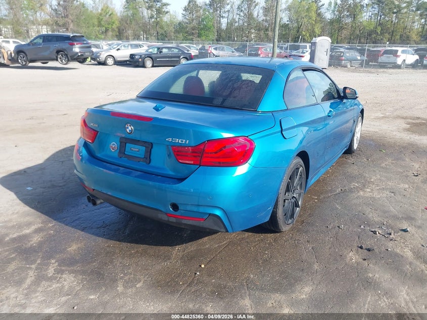 2018 BMW 4er VIN WBA4Z3C56JEC57829 IAAI salvage auction — FRONT END, Salvage (Virginia), sold $7,950 on 2026-07-31 (photo 4)