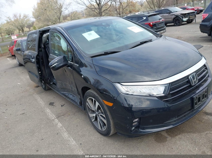 2024 Honda Odyssey VIN 5FNRL6H84RB055383 IAAI salvage auction — SIDE, Salvage (New Jersey), sold $11,300 on 2026-07-31 (photo 1)