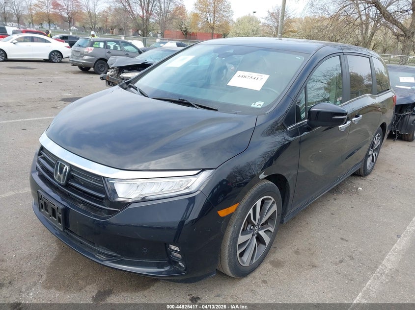 2024 Honda Odyssey VIN 5FNRL6H84RB055383 IAAI salvage auction — SIDE, Salvage (New Jersey), sold $11,300 on 2026-07-31 (photo 2)