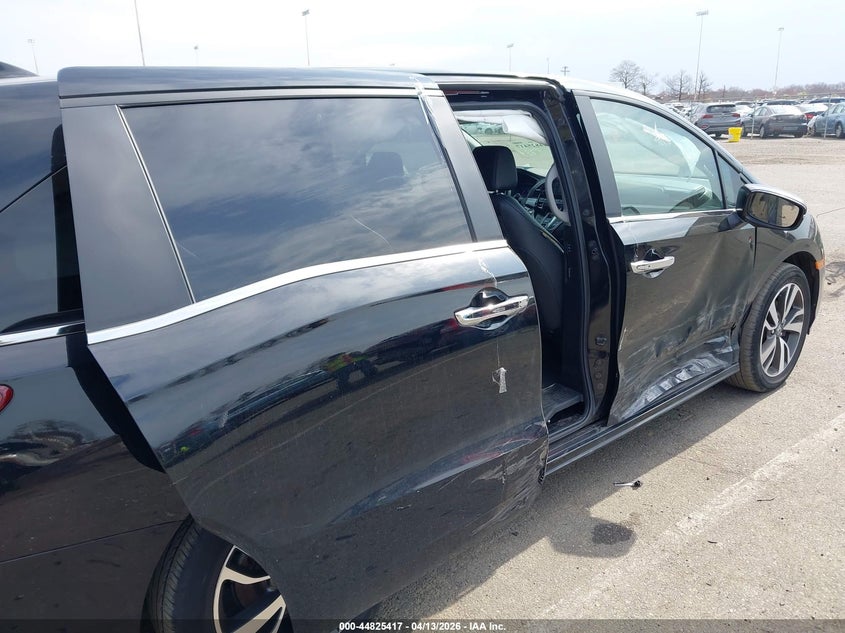 2024 Honda Odyssey VIN 5FNRL6H84RB055383 IAAI salvage auction — SIDE, Salvage (New Jersey), sold $11,300 on 2026-07-31 (photo 6)