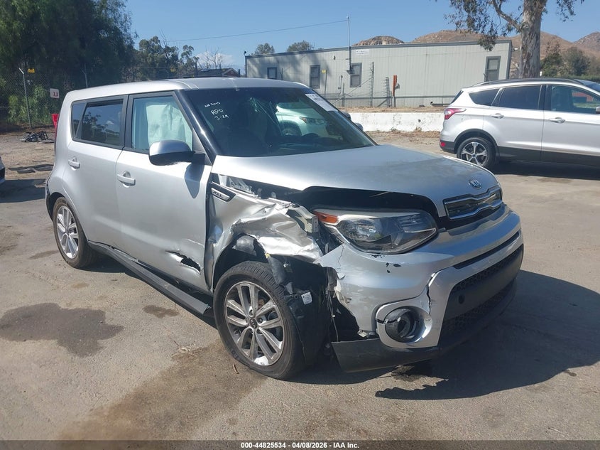 2019 Kia Soul VIN KNDJP3A53K7004694 IAAI salvage auction — FRONT END, Salvage Title, sold $325 on 2026-07-28 (photo 1)