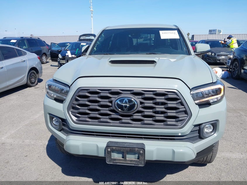 2022 Toyota Tacoma VIN 3TMBZ5DN5NM033999 IAAI salvage auction — THEFT, Clear - Dealer Only (California), sold $19,100 on 2026-07-09 (photo 6)