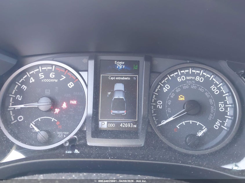 2022 Toyota Tacoma VIN 3TMBZ5DN5NM033999 IAAI salvage auction — THEFT, Clear - Dealer Only (California), sold $19,100 on 2026-07-09 (photo 7)
