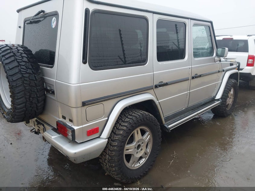 2004 Mercedes-benz G-klasse VIN WDCYR49E74X145400 IAAI salvage auction — UNKNOWN, Salvage (California), sold $12,700 on 2026-08-21 (photo 4)