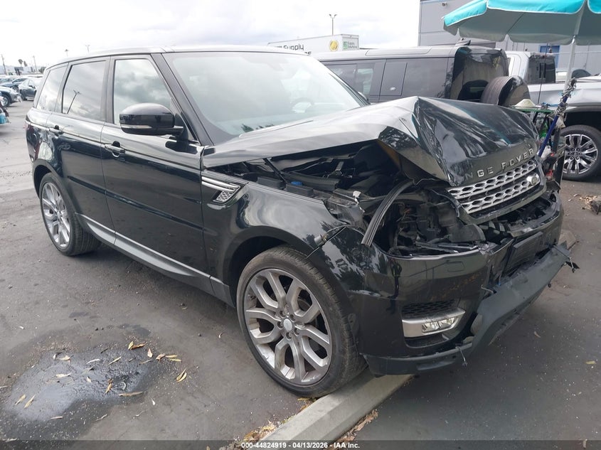 2015 Land rover Range rover sport VIN SALWR2VF0FA537665 IAAI salvage auction — FRONT END, Salvage Title, sold $5,050 on 2026-07-15 (photo 1)