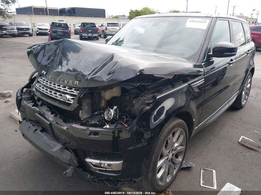 2015 Land rover Range rover sport VIN SALWR2VF0FA537665 IAAI salvage auction — FRONT END, Salvage Title, sold $5,050 on 2026-07-15 (photo 2)