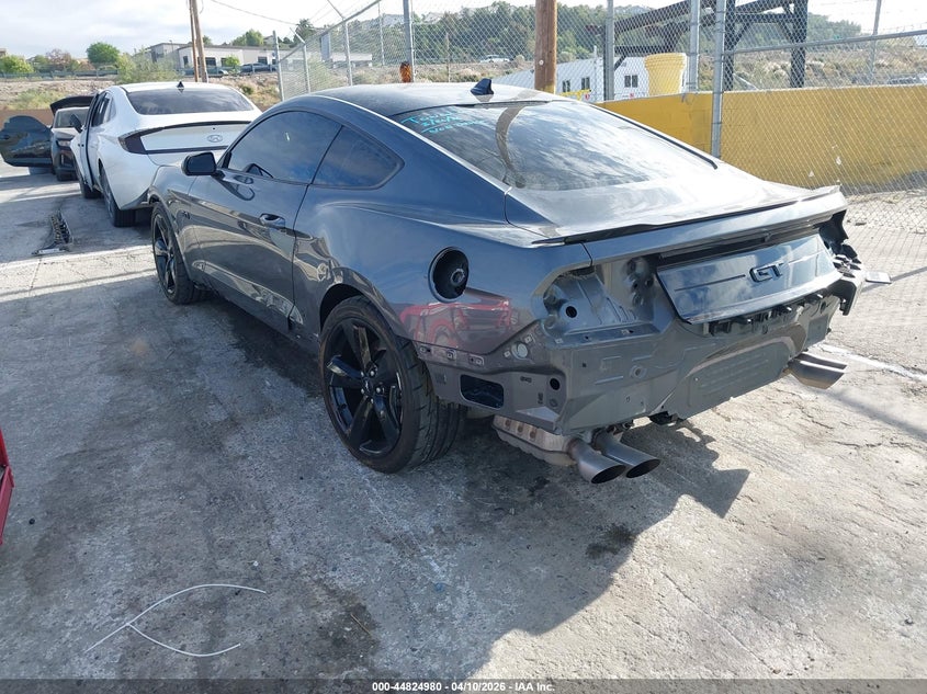 2022 Ford Mustang VIN 1FA6P8CF2N5108205 IAAI salvage auction — SIDE, Wait Title, sold $13,300 on 2026-07-11 (photo 3)
