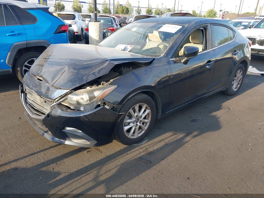 2016 Mazda 3 VIN 3MZBM1U72GM321469 IAAI salvage auction — FRONT END, Salvage Title, sold $1,550 on 2026-07-31 (photo 2)