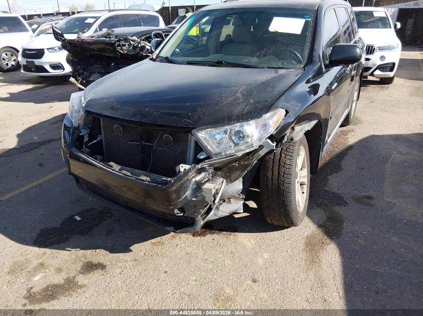 2013 Toyota Highlander VIN 5TDDK3EH3DS178189 IAAI salvage auction — FRONT END, Salvage Title, sold $3,750 on 2026-07-10 (photo 6)