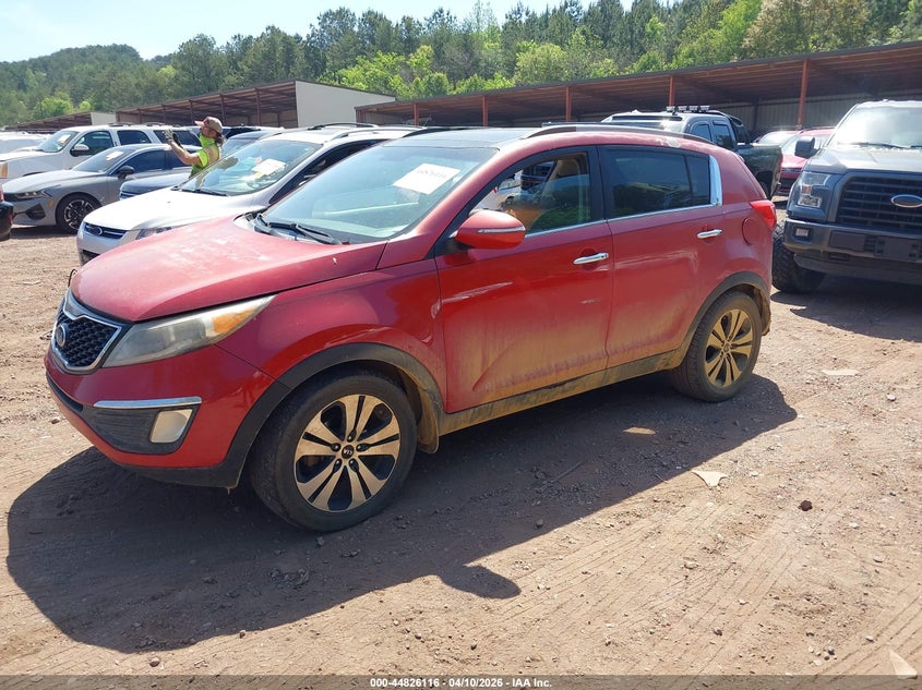 2011 Kia Sportage VIN KNDPC3A24B7160979 IAAI salvage auction — NORMAL WEAR, Clear (Alabama), sold $775 on 2026-07-15 (photo 2)