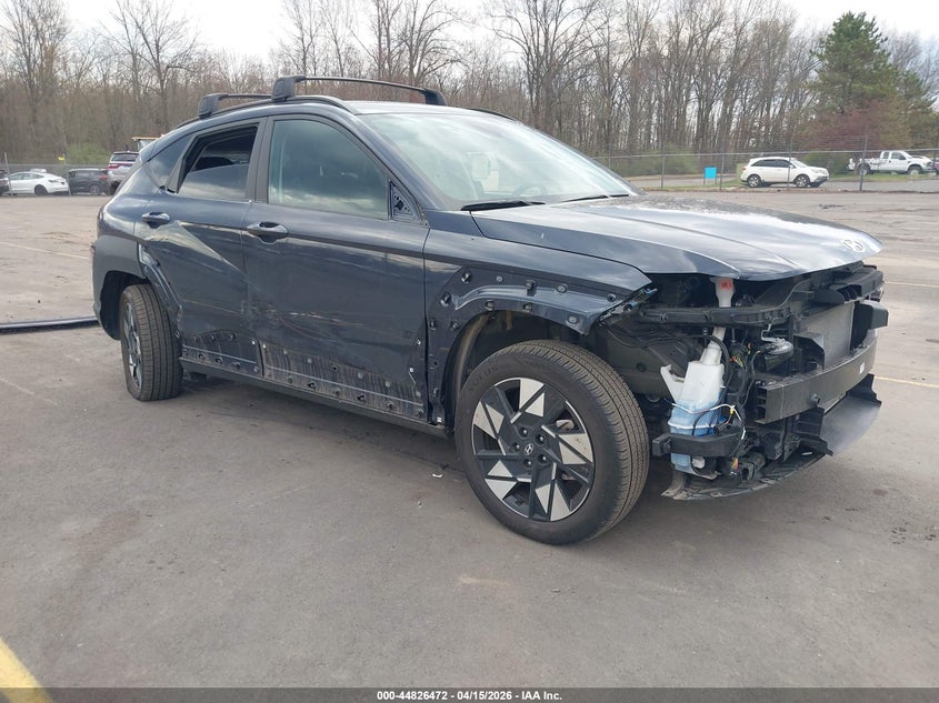 2025 Hyundai Kona VIN KM8HBCAB4SU335297 IAAI salvage auction — FRONT END, Wait Title, sold $5,550 on 2026-07-09 (photo 1)