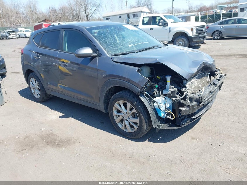 2019 Hyundai Tucson VIN KM8J2CA4XKU999106 IAAI salvage auction — FRONT END, Salvage Title, sold $2,600 on 2026-07-16 (photo 1)