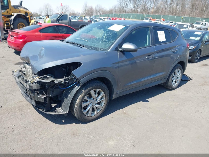 2019 Hyundai Tucson VIN KM8J2CA4XKU999106 IAAI salvage auction — FRONT END, Salvage Title, sold $2,600 on 2026-07-16 (photo 2)