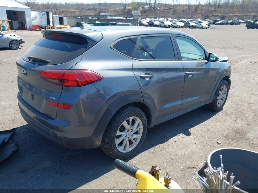 2019 Hyundai Tucson VIN KM8J2CA4XKU999106 IAAI salvage auction — FRONT END, Salvage Title, sold $2,600 on 2026-07-16 (photo 4)