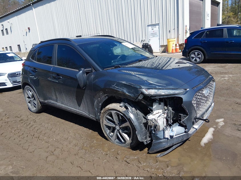 2019 Hyundai Kona VIN KM8K53A58KU202985 IAAI salvage auction — RIGHT FRONT, Salvage (Vermont), sold $2,225 on 2026-07-30 (photo 1)