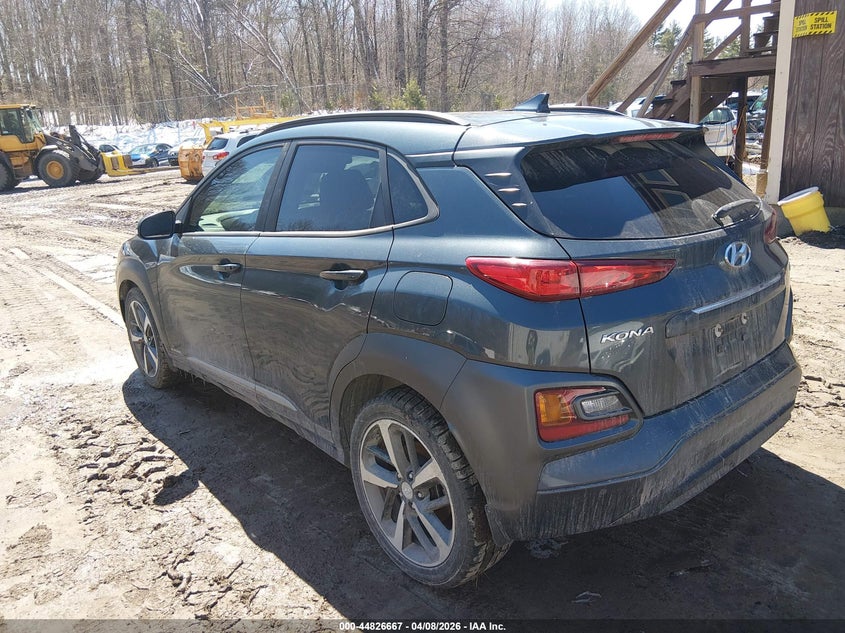2019 Hyundai Kona VIN KM8K53A58KU202985 IAAI salvage auction — RIGHT FRONT, Salvage (Vermont), sold $2,225 on 2026-07-30 (photo 3)