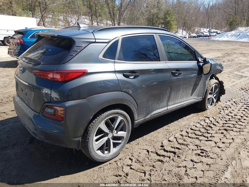 2019 Hyundai Kona VIN KM8K53A58KU202985 IAAI salvage auction — RIGHT FRONT, Salvage (Vermont), sold $2,225 on 2026-07-30 (photo 4)