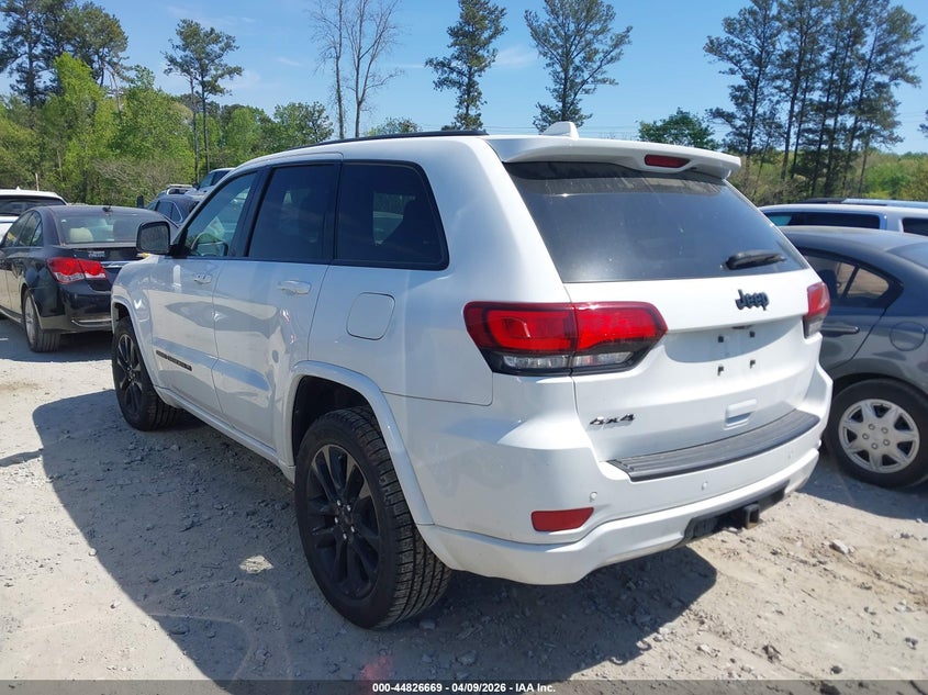 2022 Jeep Grand cherokee VIN 1C4RJFAG3NC147986 IAAI salvage auction — FRONT END, Salvage (Georgia), sold $8,500 on 2026-07-11 (photo 3)
