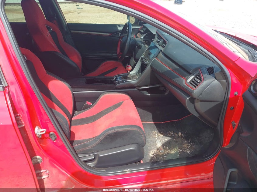 2018 Honda Civic type r VIN SHHFK8G7XJU202884 IAAI salvage auction — HAIL, Wait Title, sold $16,350 on 2026-07-16 (photo 5)