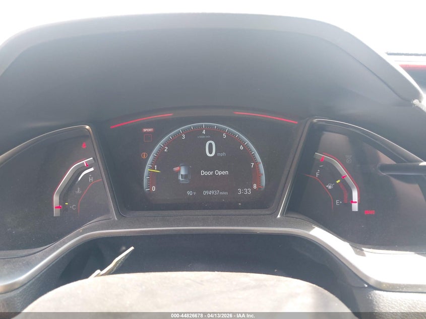2018 Honda Civic type r VIN SHHFK8G7XJU202884 IAAI salvage auction — HAIL, Wait Title, sold $16,350 on 2026-07-16 (photo 7)