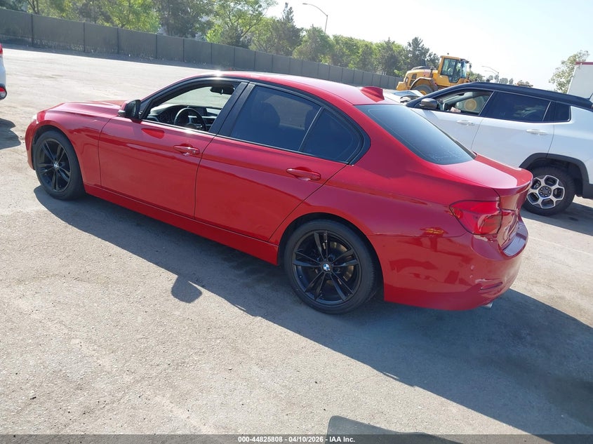 2016 BMW 3er VIN WBA8E1G51GNU11624 IAAI salvage auction — RIGHT FRONT, Salvage Title, sold $1,850 on 2026-07-13 (photo 3)