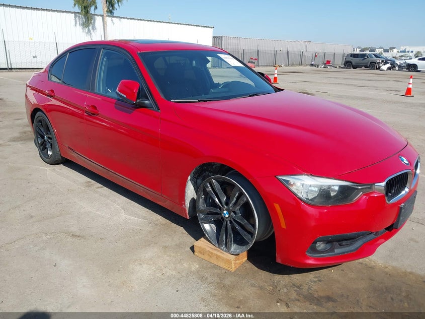 2016 BMW 3er VIN WBA8E1G51GNU11624 IAAI salvage auction — RIGHT FRONT, Salvage Title, sold $1,850 on 2026-07-13 (photo 6)