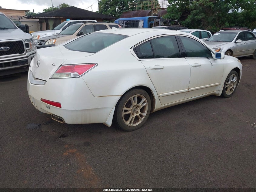 2010 Acura Tl VIN 19UUA8F26AA011247 IAAI salvage auction — SIDE, Salvage (Hawaii), sold $25 on 2026-07-28 (photo 4)
