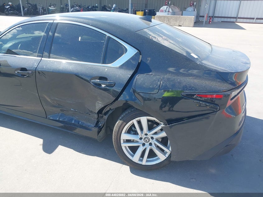 2023 Lexus Is VIN JTHCA1D20P5124261 IAAI salvage auction — LEFT SIDE, Original (Texas), sold $16,150 on 2026-07-08 (photo 6)