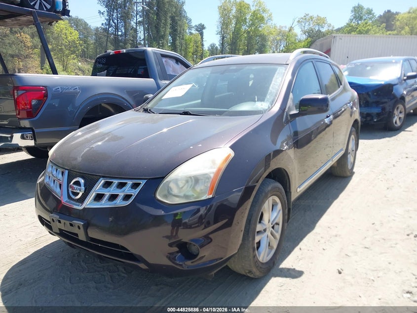 2012 Nissan Rogue VIN JN8AS5MV0CW392906 IAAI salvage auction — FRONT END, Salvage Title, sold $425 on 2026-07-19 (photo 2)