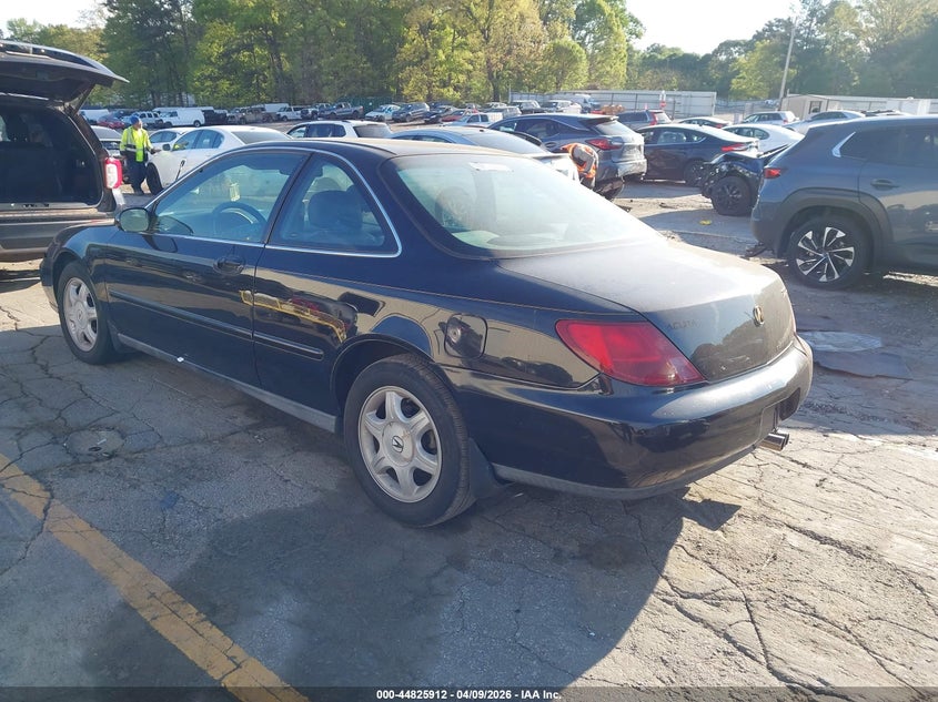 1997 Acura Cl VIN 19UYA1250VL021193 IAAI salvage auction — FRAME DAMAGE, Salvage (Georgia), sold $300 on 2026-07-08 (photo 3)