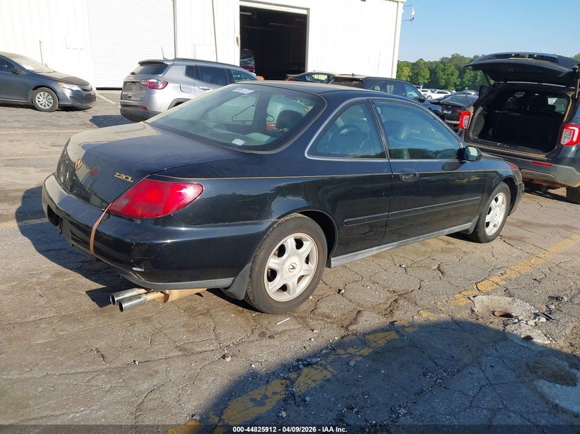1997 Acura Cl VIN 19UYA1250VL021193 IAAI salvage auction — FRAME DAMAGE, Salvage (Georgia), sold $300 on 2026-07-08 (photo 4)