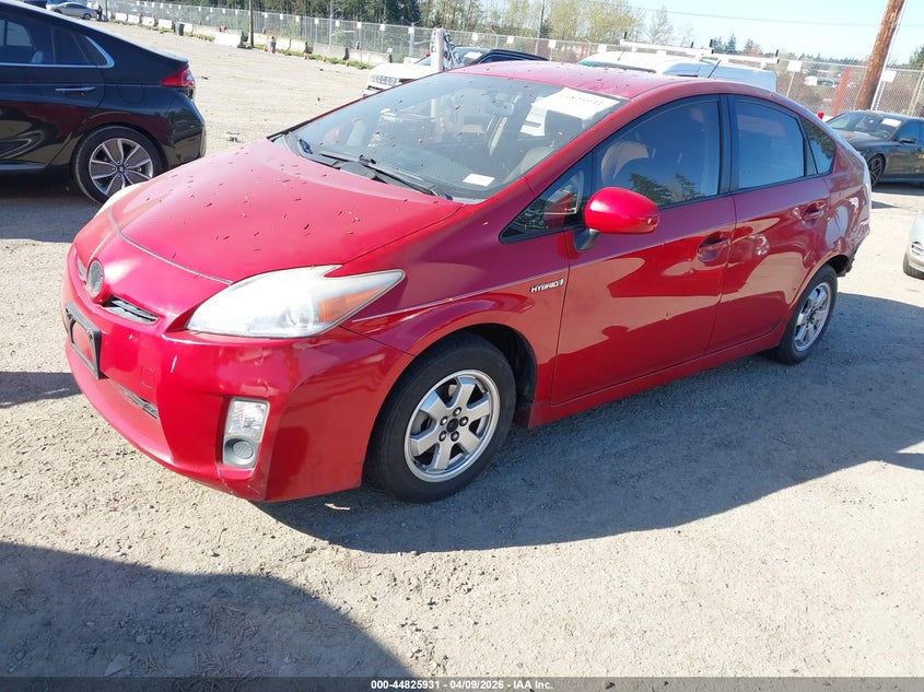 2010 Toyota Prius VIN JTDKN3DU0A0077333 IAAI salvage auction — REAR END, Bill Of Sale (Washington), sold $825 on 2026-07-08 (photo 2)