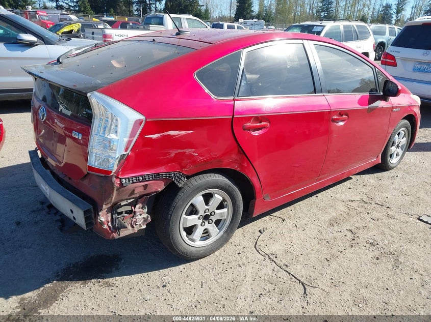 2010 Toyota Prius VIN JTDKN3DU0A0077333 IAAI salvage auction — REAR END, Bill Of Sale (Washington), sold $825 on 2026-07-08 (photo 4)