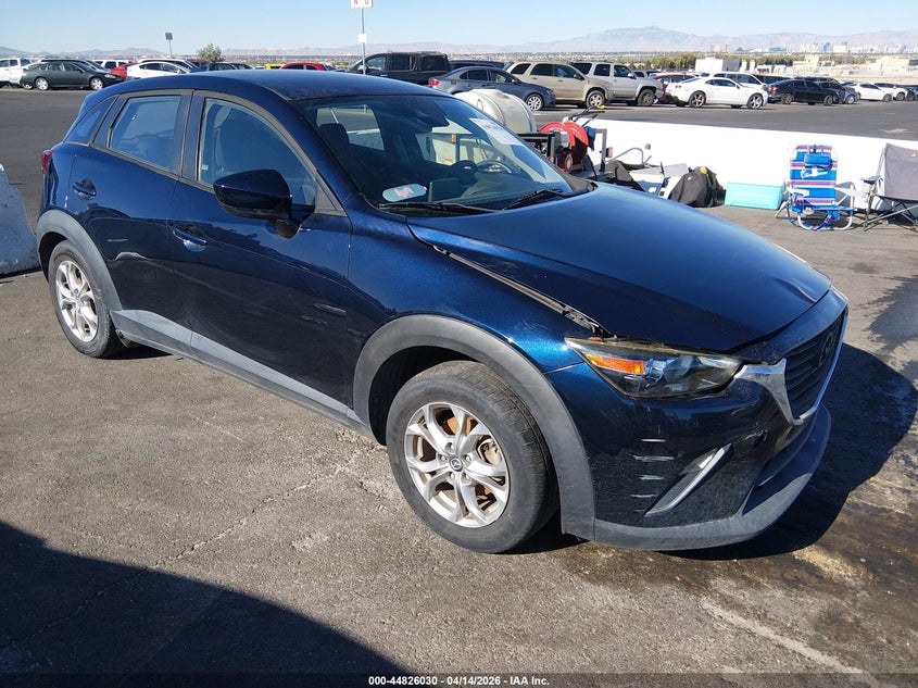 2018 Mazda Cx-3 VIN JM1DKDB74J0317665 IAAI salvage auction — FRONT END, Salvage (Texas), sold $1,700 on 2026-07-24 (photo 1)