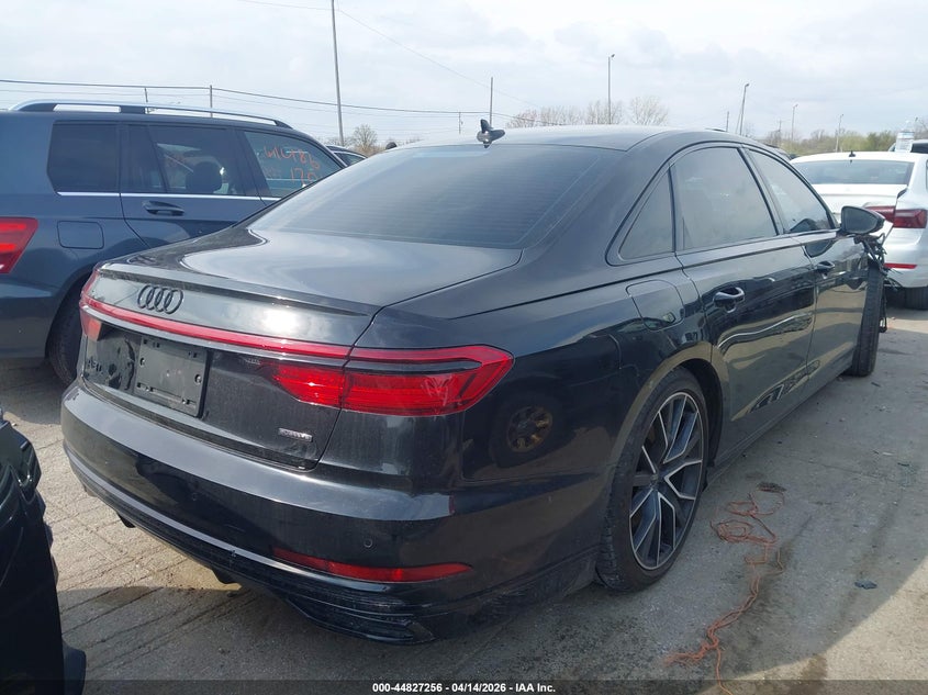 2021 Audi A8 VIN WAU8EAF84MN011533 IAAI salvage auction — FRONT END, Wait Title, sold $12,500 on 2026-07-21 (photo 4)
