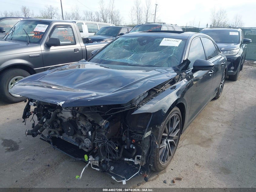 2021 Audi A8 VIN WAU8EAF84MN011533 IAAI salvage auction — FRONT END, Wait Title, sold $12,500 on 2026-07-21 (photo 6)