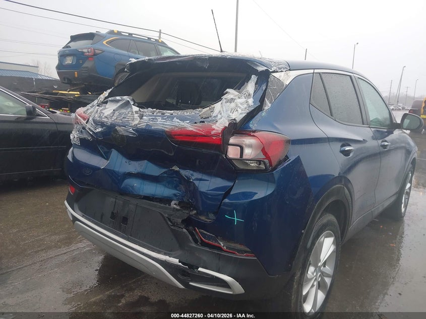 2020 Buick Encore gx VIN KL4MMBS25LB121027 IAAI salvage auction — REAR END, Salvage Title, sold $3,750 on 2026-07-21 (photo 6)