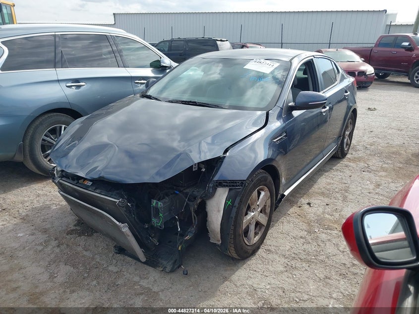 2015 Kia Optima VIN 5XXGM4A75FG488598 IAAI salvage auction — FRONT END, Junk (Oklahoma), sold $25 on 2026-07-29 (photo 2)