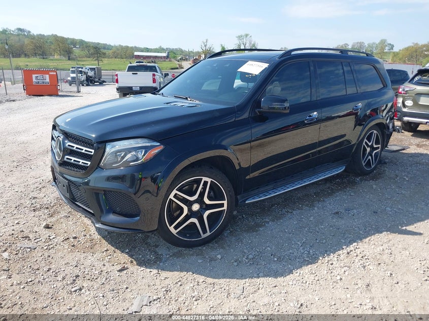 2017 Mercedes-benz Gls-klasse VIN 4JGDF7DE3HA897198 IAAI salvage auction — REAR END, Salvage Title, sold $7,800 on 2026-07-30 (photo 2)