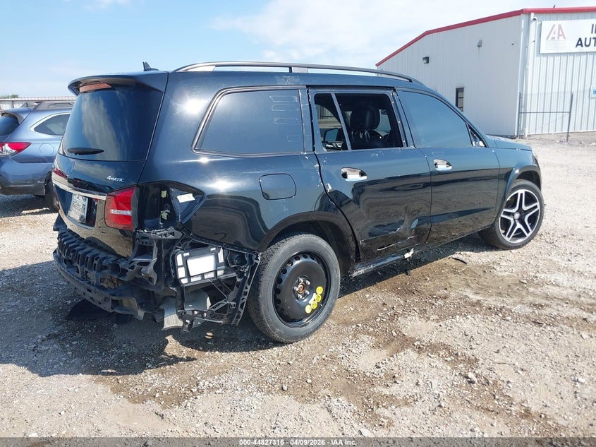 2017 Mercedes-benz Gls-klasse VIN 4JGDF7DE3HA897198 IAAI salvage auction — REAR END, Salvage Title, sold $7,800 on 2026-07-30 (photo 4)