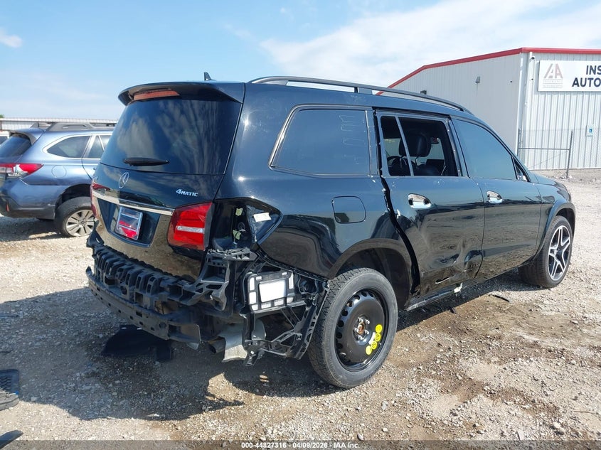 2017 Mercedes-benz Gls-klasse VIN 4JGDF7DE3HA897198 IAAI salvage auction — REAR END, Salvage Title, sold $7,800 on 2026-07-30 (photo 6)