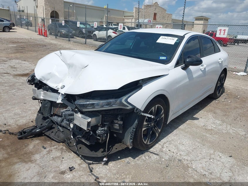 2021 Kia K5 VIN 5XXG64J21MG055288 IAAI salvage auction — FRONT END, Original (Texas), sold $4,150 on 2026-07-06 (photo 2)