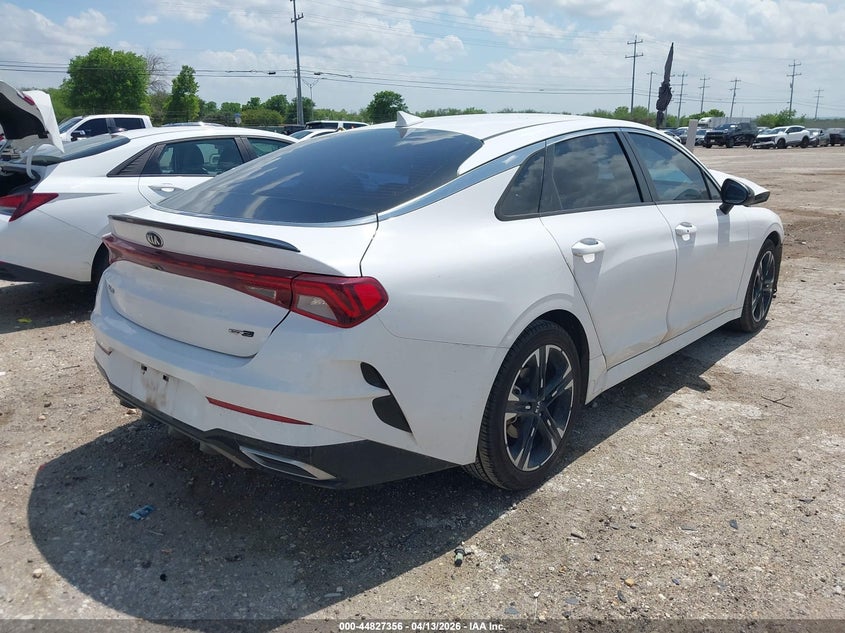 2021 Kia K5 VIN 5XXG64J21MG055288 IAAI salvage auction — FRONT END, Original (Texas), sold $4,150 on 2026-07-06 (photo 4)
