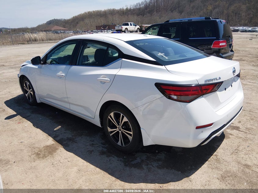 2020 Nissan Sentra VIN 3N1AB8CV0LY229957 IAAI salvage auction — FRONT END, Salvage (West Virginia), sold $2,075 on 2026-07-22 (photo 3)